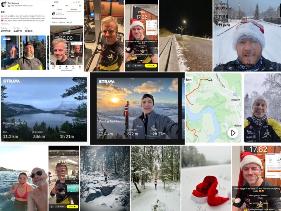 36 fullførte klubbens juleutfordring 2024, se hvem som vant premier